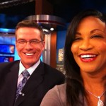 Donna and co-anchor Kevin